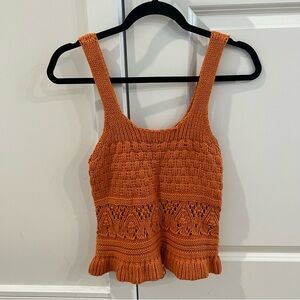 Rust Sweater Tank
